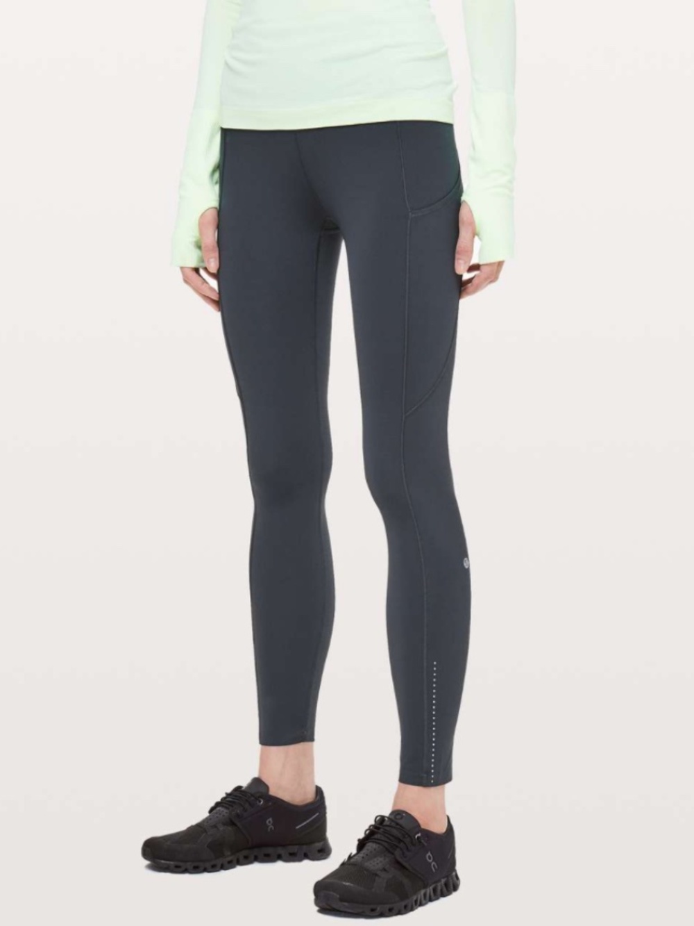Lululemon Fast & Free 7/8 Tight II *Nulux 25" SZ 6